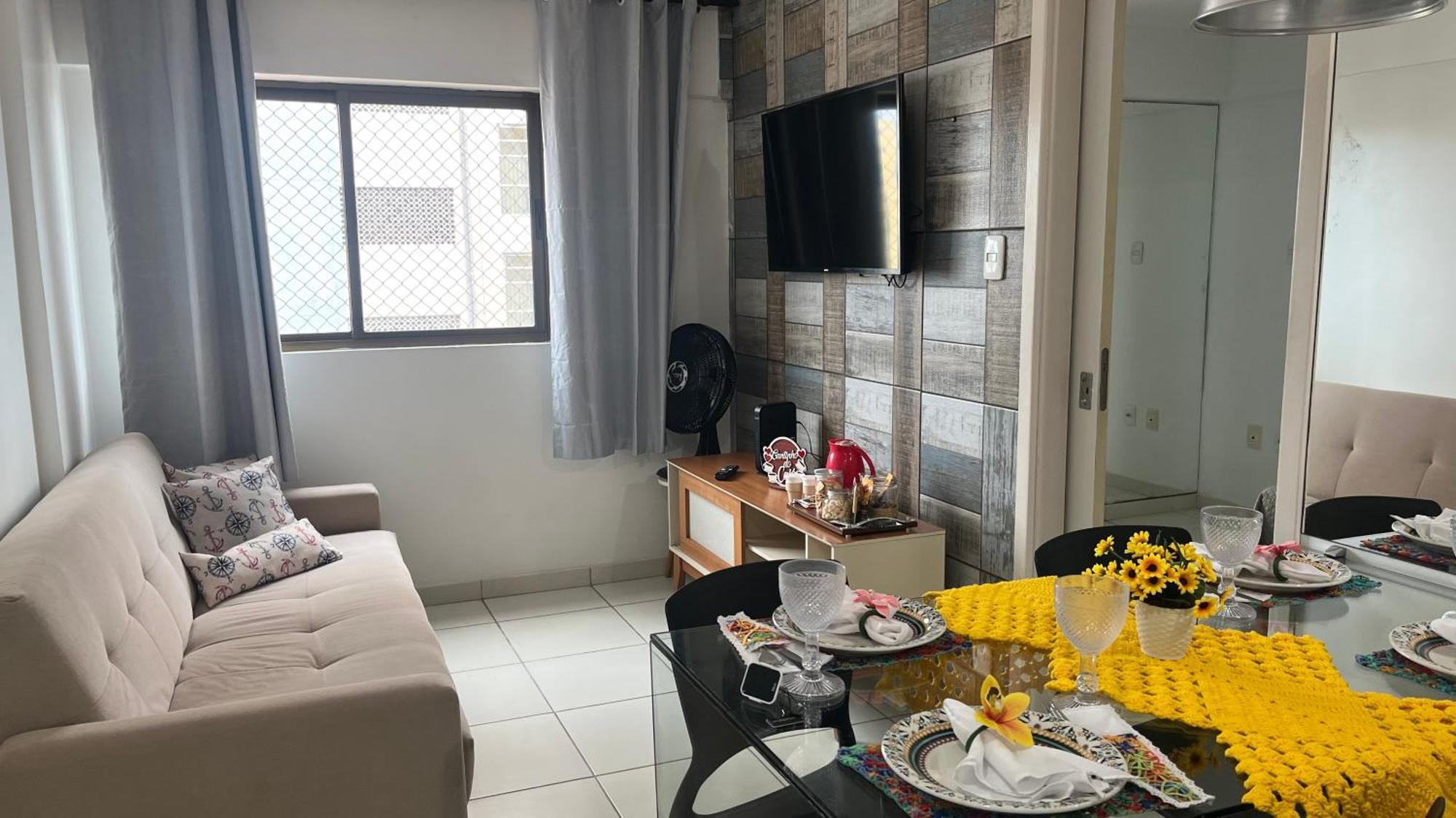 Gales De Pajucara 703 Conforto, Piscina Na Cobertura, Wifi 350 Mbps E A 50m Da Praia!