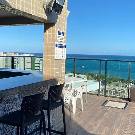 Gales De Pajucara 703 Conforto, Piscina Na Cobertura, Wifi 350 Mbps E A 50M Da Praia! Maceio (Alagoas) Exterior photo