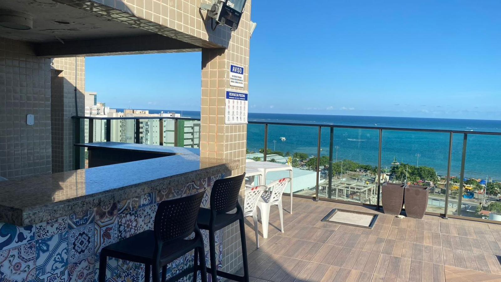 Gales De Pajucara 703 Conforto, Piscina Na Cobertura, Wifi 350 Mbps E A 50m Da Praia! * Maceió